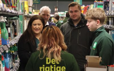 Folketingsbesøg i Coop Crew