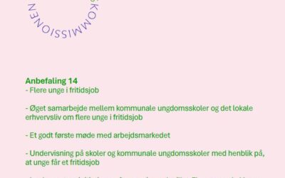Trivselskommissionen: Flere unge i fritidsjob